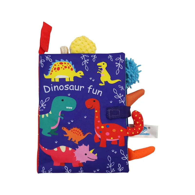 Baby Cloth Book, Interactive Sensory Early Learning Toy for Babies