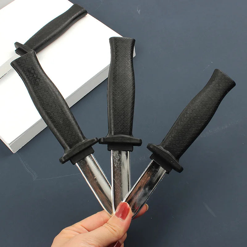 Telescopic Fake Knife 18cm Magic Prop Toy for Halloween Parties