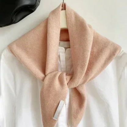Women's Knitted Scarf Triangular Wool Blend Warm Headscarf