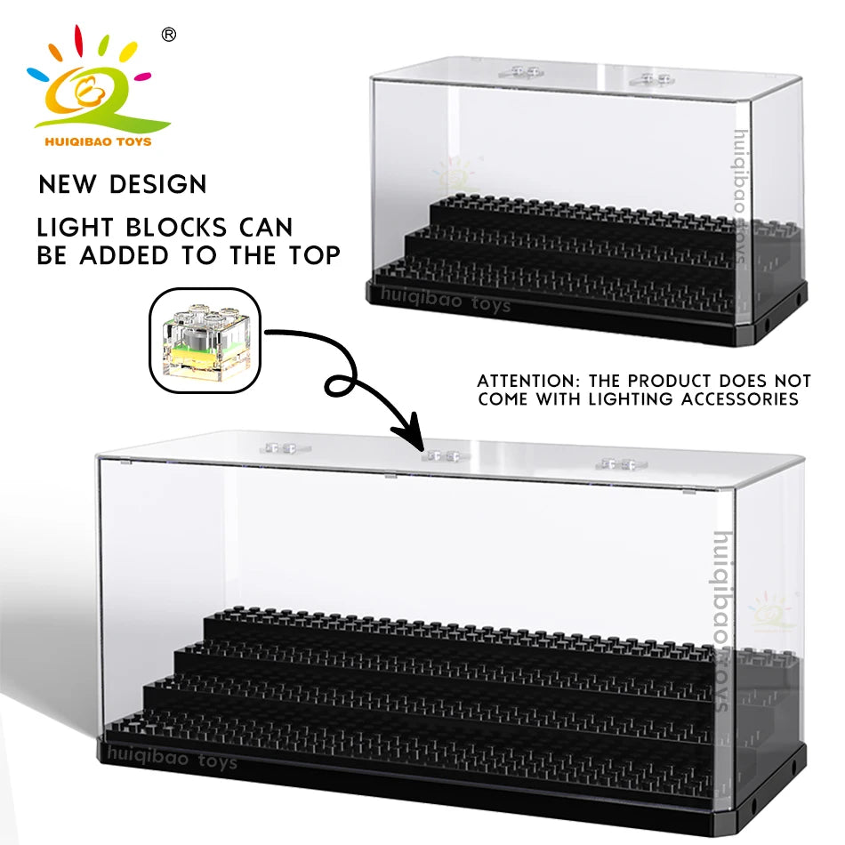 Building Block Display Case Dustproof Model Display Box