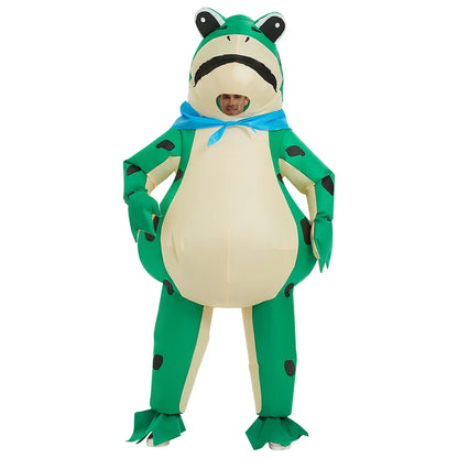 Inflatable Frog Costume – Full Body Halloween Party Suit