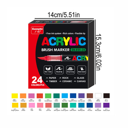 Acrylic Paint Markers Set – 12 to 240 Colors for Art & DIY