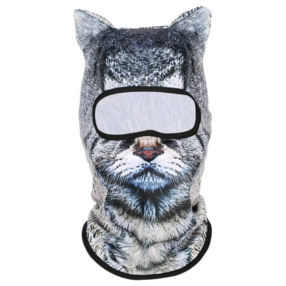 Animal Face Balaclava 3D Full Face Ski Motorcycle Hood