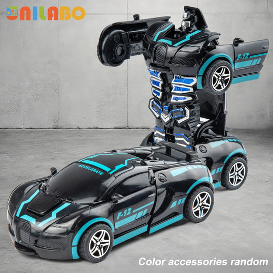 Transformable Robot Car Toy Diecast Educational Toy for Kids