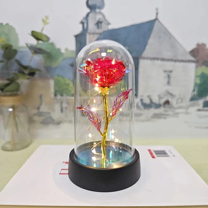 Artificial Rose LED Light Flower for Valentine’s Day Wedding Decor