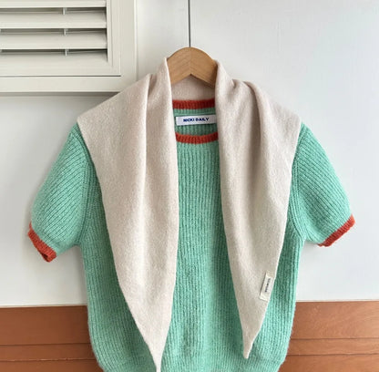 Scarf for Women – 100% Wool Warm Knit Winter Shawl