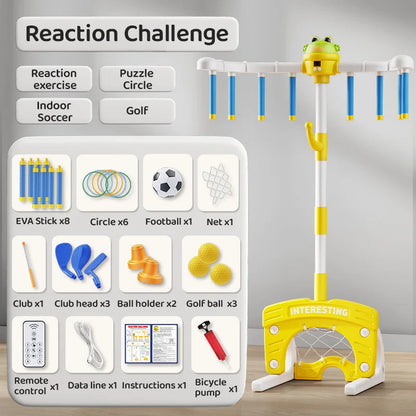 Reaction Training Game for Kids – Electronic Falling Stick Catching Toy