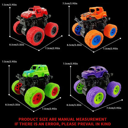 Off-Road Toy Car, 360° Rotating 4WD Climbing Stunt Car