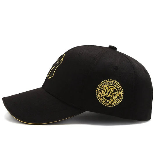 Unisex Baseball Cap with Letter Embroidery Adjustable Hat