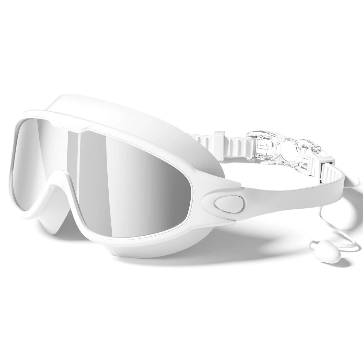 Adult Swimming Goggles with Anti-Fog Wide View and UV Protection