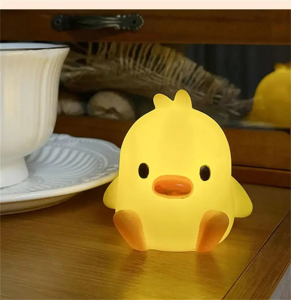 Duck Night Light for Kids, Cute LED Bedside Lamp