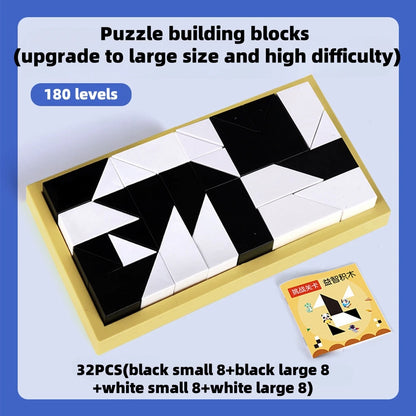 Tangram Puzzle for Kids Educational Spatial Thinking Board Game