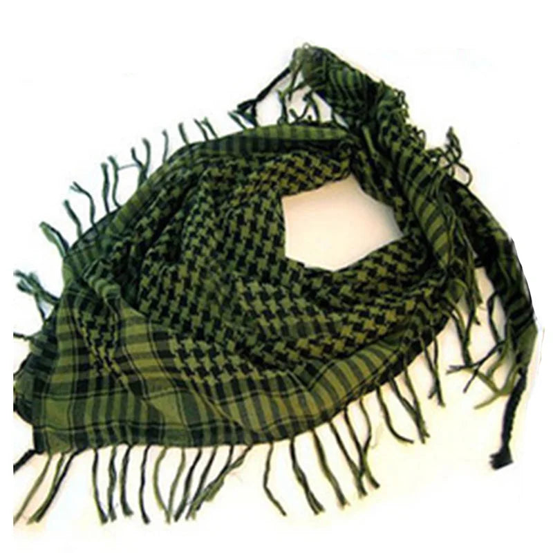 Women’s Lightweight Scarf – Breathable Plaid Sun Protection Wrap