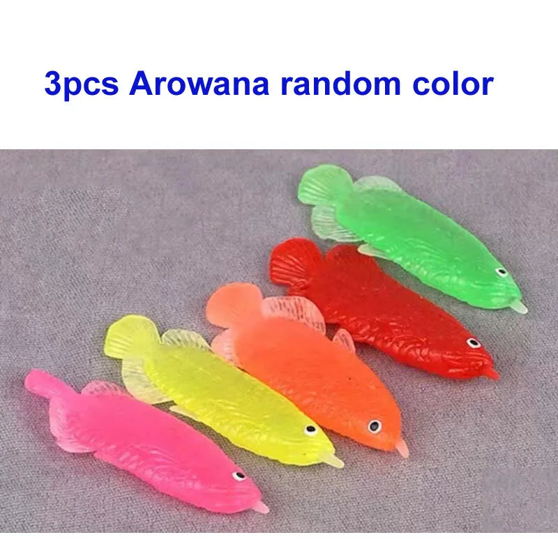 10PCS Goldfish Bath Toys – Floating Fish Water Play Set for Kids