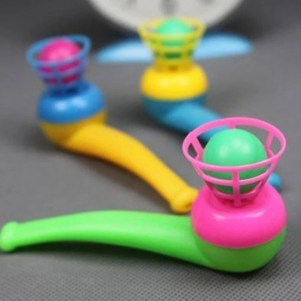 3PCS Blowing Ball Toy Set for Balance Training and Interactive Play