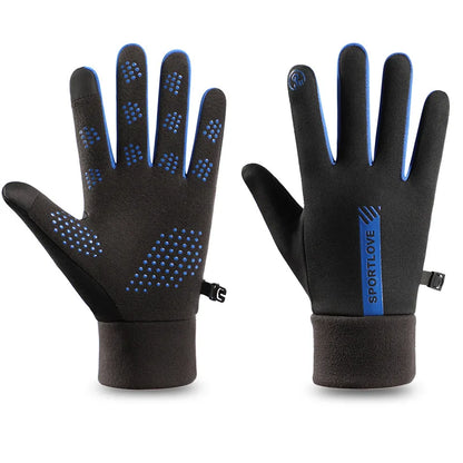Thermal Winter Gloves Fleece Lined Cycling Sports Gloves