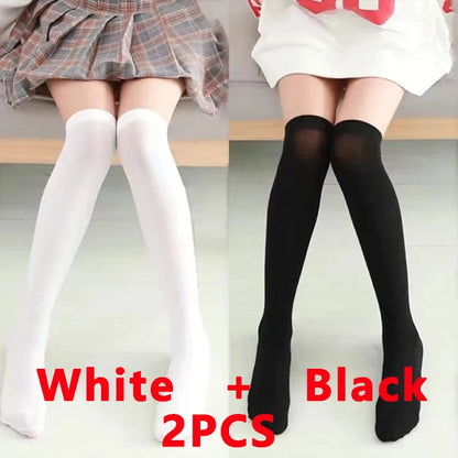 Women’s Over the Knee Socks – Long Thigh High Nylon Stockings