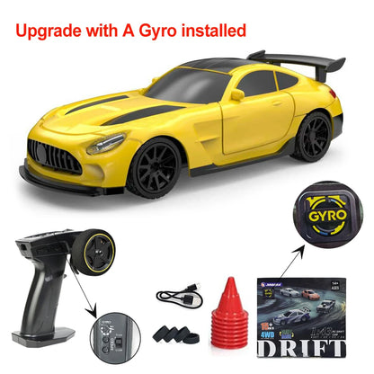 RC Drift Car 1:43 Scale 4WD Remote Control Racing Car RTR