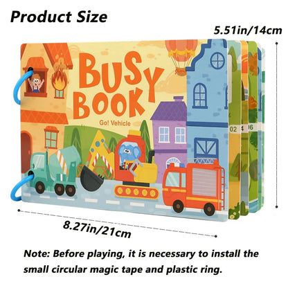 Busy Book for Kids – Interactive Learning Activity Book
