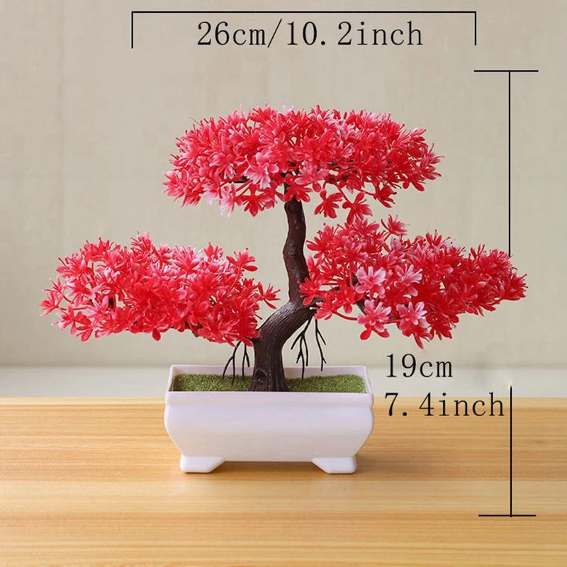 Artificial Bonsai Plant – Decorative Fake Tree for Home & Office