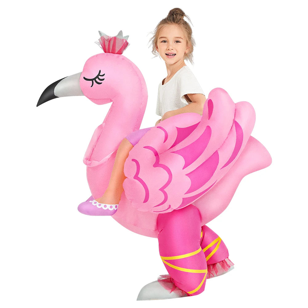 Kids Inflatable Dinosaur Costume – Halloween Party Dress-Up