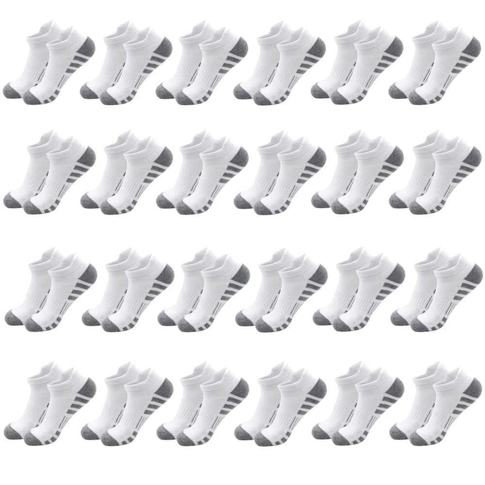 Athletic Ankle Socks – Cushioned Breathable Running Sports Socks