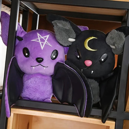 Bat Plush Toy 22cm Soft Stuffed Animal for Halloween Decor