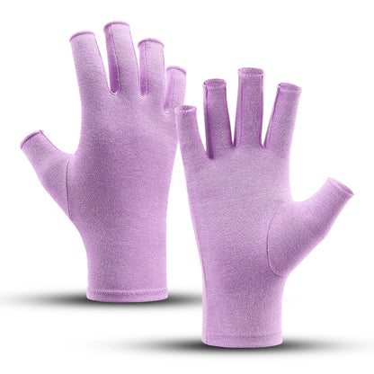 Fingerless Compression Gloves for Sports & Hand Support