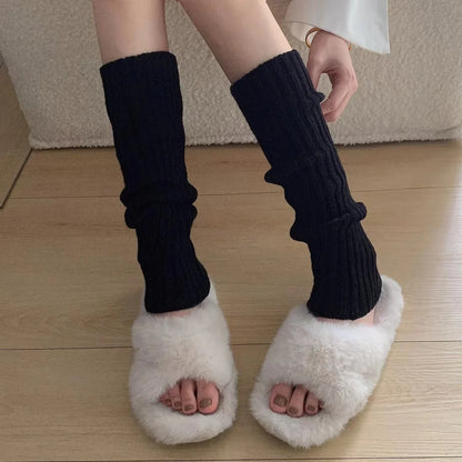 Women's Leg Warmers – Knitted Winter Socks 42/52/72cm