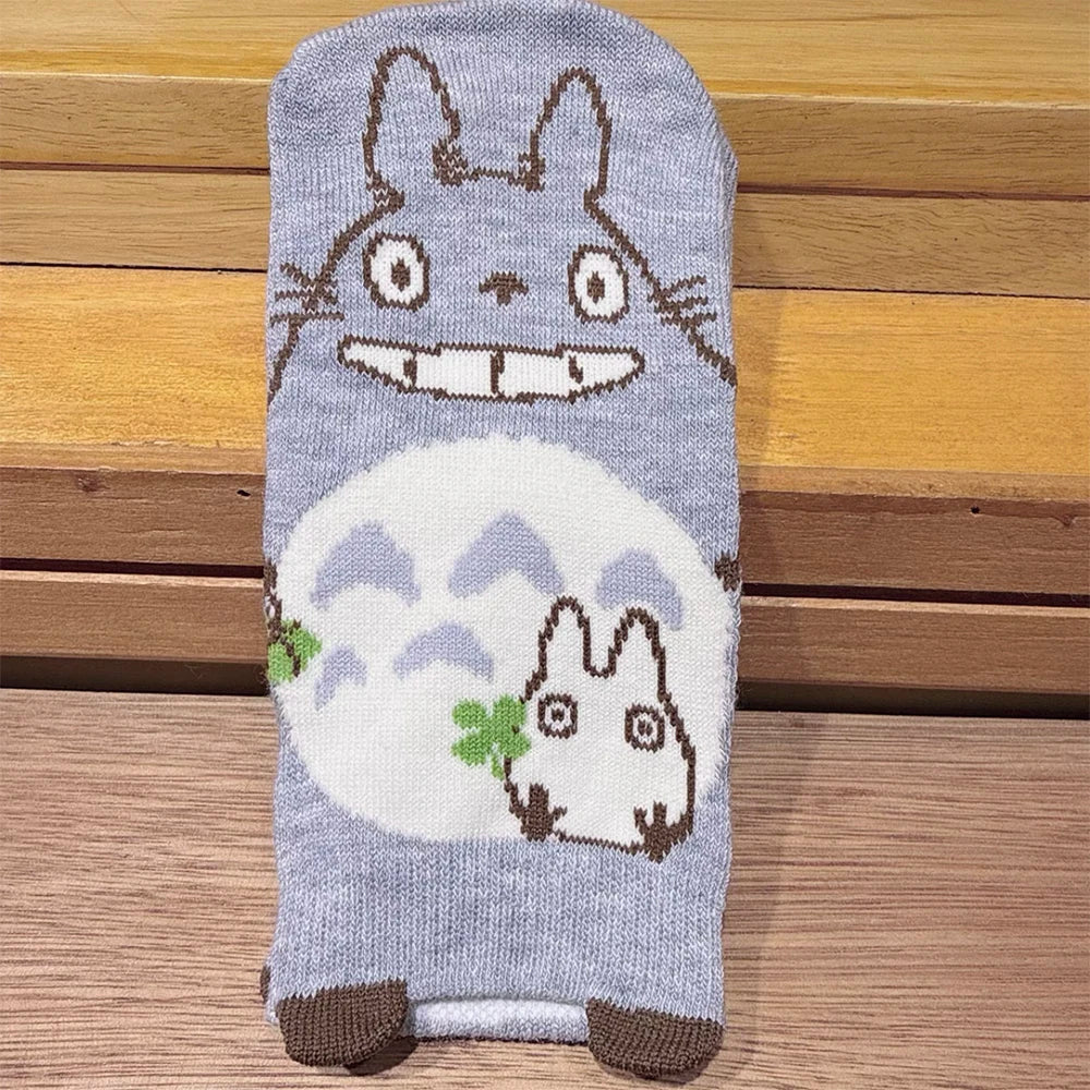 Women's Cartoon Ankle Socks – Cute Cotton Blend Low-Cut Socks