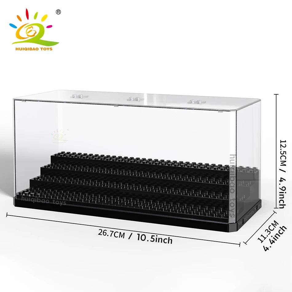 Building Block Display Case Dustproof Model Display Box