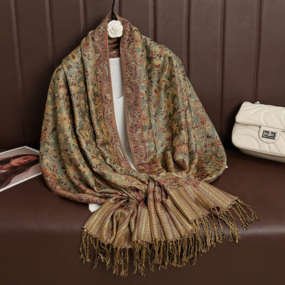Women's Winter Scarf, Soft Pashmina Shawl Wrap