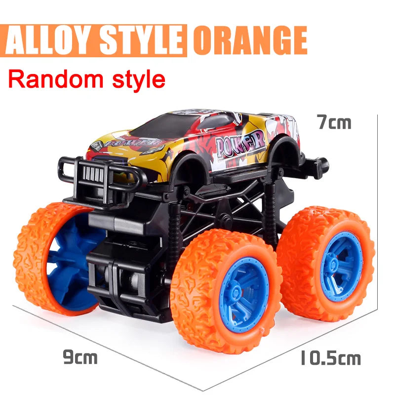Pull Back Toy Car for Kids – 360° Stunt Off-Road Vehicle