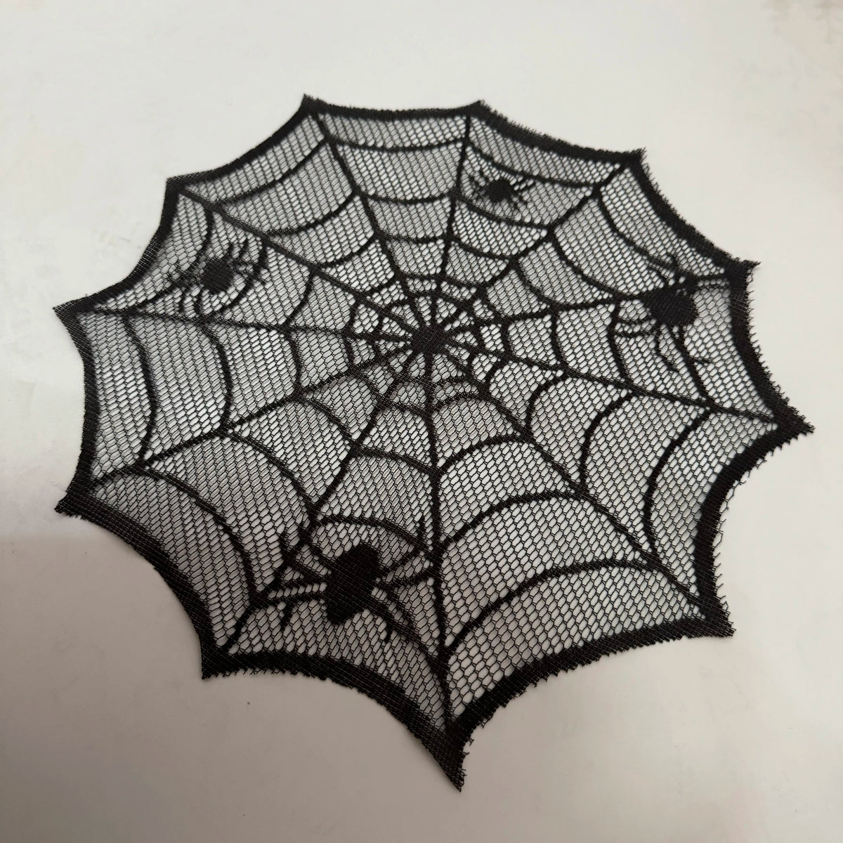 Halloween Tablecloth 30cm Black Spider Table Runner Decoration