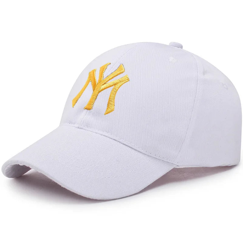 Unisex Baseball Cap with Letter Embroidery Adjustable Hat