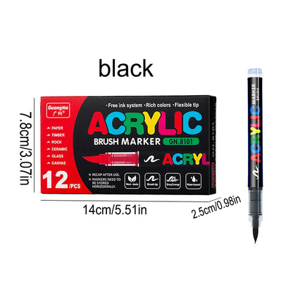 Acrylic Paint Markers Set – 12 to 240 Colors for Art & DIY