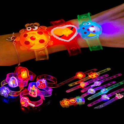 Glow Bracelets 12-60PCS Luminous Party Wristbands for Events