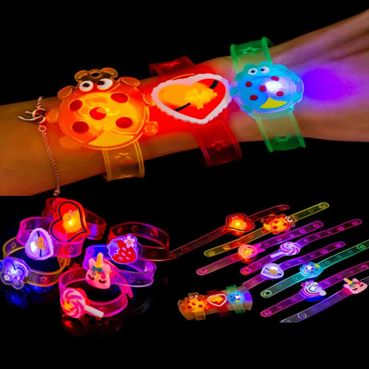 Glow Bracelets 12-60PCS Luminous Party Wristbands for Events