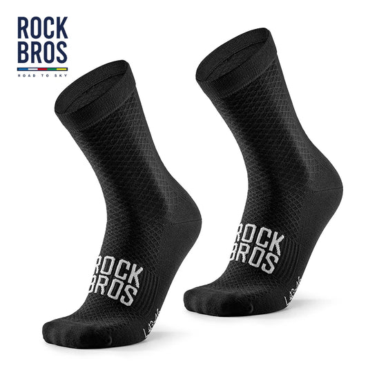 Men's Cycling Socks Knee-High Breathable Stretch Sports Socks