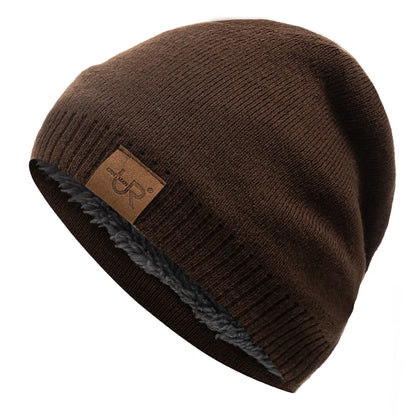 Winter Beanie, Warm Knitted Hat for Men and Women