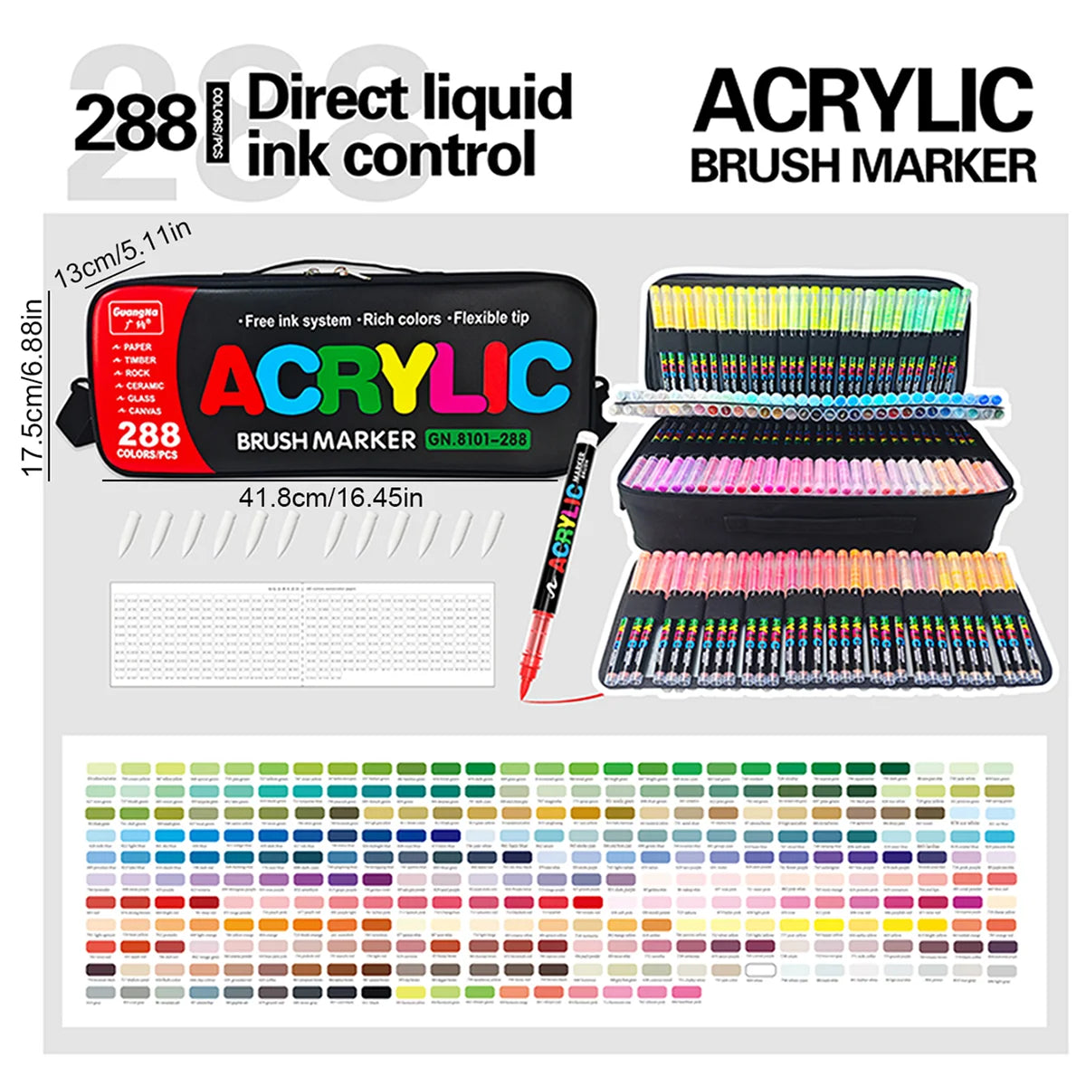 Acrylic Paint Markers Set – 12 to 240 Colors for Art & DIY