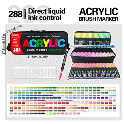 Acrylic Paint Markers Set – 12 to 240 Colors for Art & DIY