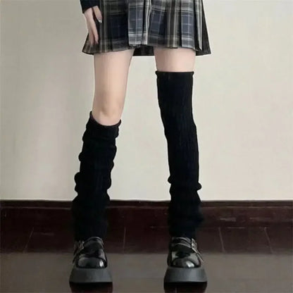 Women's Leg Warmers – Knitted Winter Socks 42/52/72cm