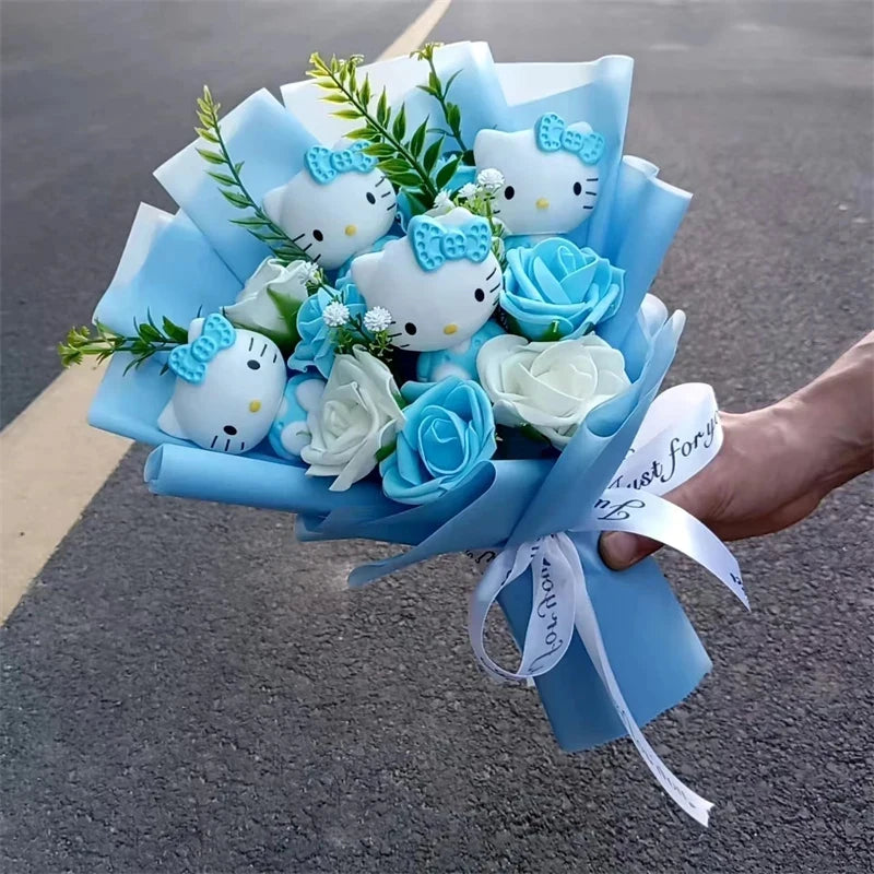 Plush Flower Bouquet with Soft Plush