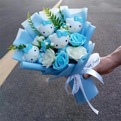 Plush Flower Bouquet with Soft Plush