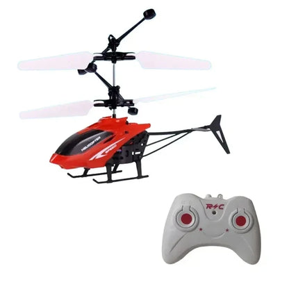 Mini RC Helicopter Rechargeable Remote Control Flying Toy