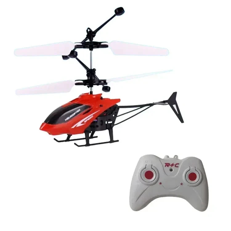 Mini RC Helicopter Rechargeable Remote Control Flying Toy