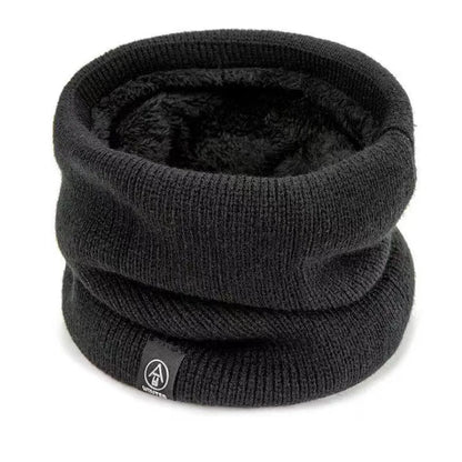 Winter Neck Gaiter Thick Knitted Warm Scarf for Outdoor Sports