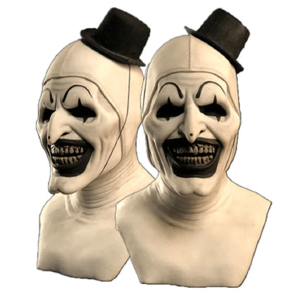 Clown Cosplay Costume – Adult Halloween Jumpsuit with Mask Options