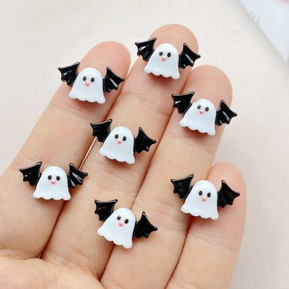 Halloween Nail Art Charms, 20Pcs 3D Resin Nail Decorations